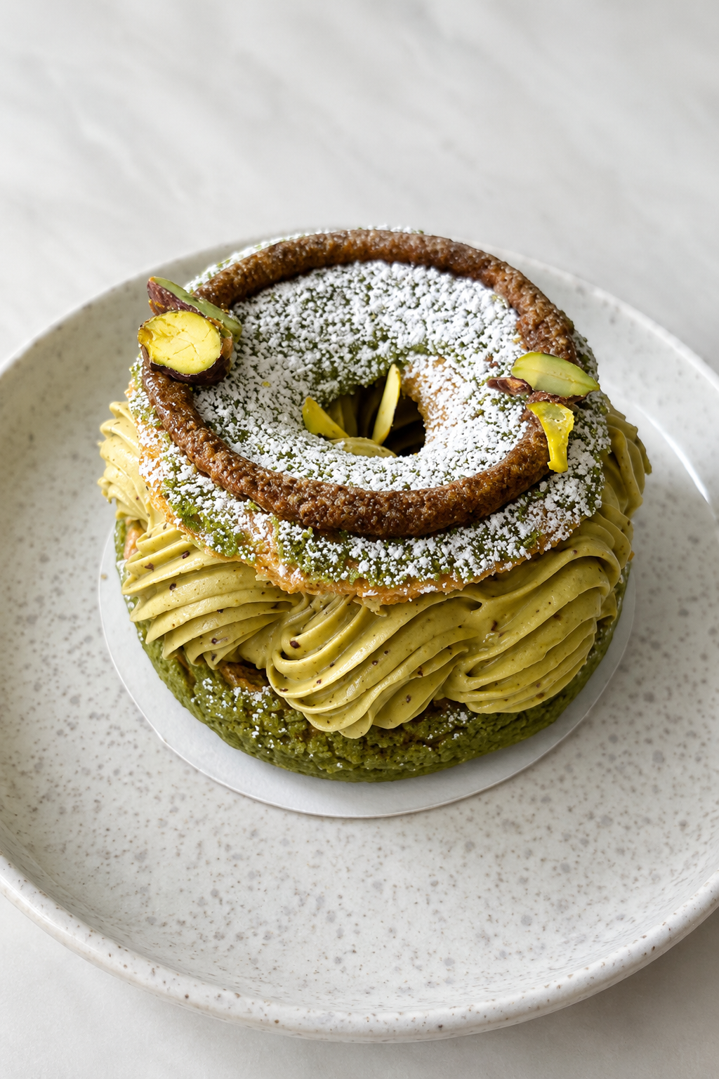 Pistachio Paris-Brest