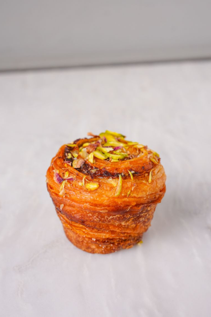 Pistachio Cruffin
